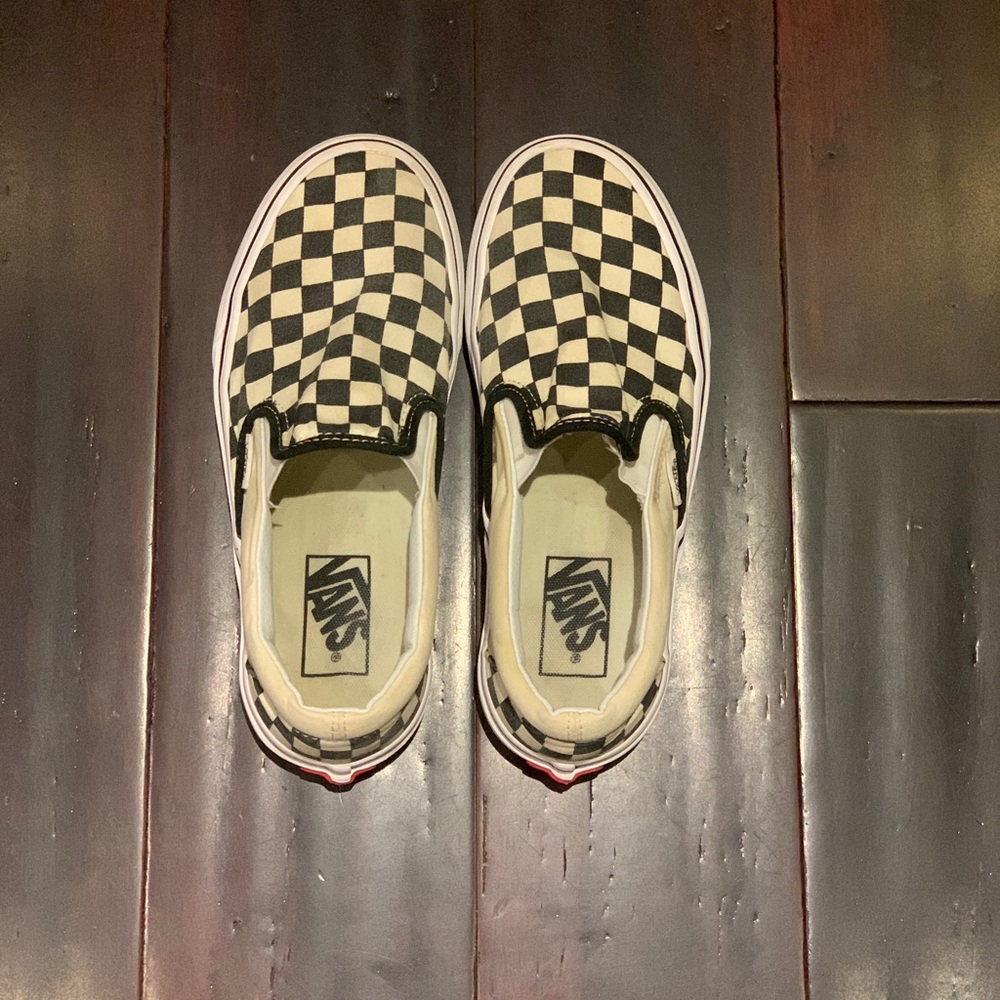 Checkered Vans